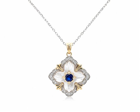 Collana Cianfrone Gioielli Donna in Argento BROC.B 1406 B GC - BROC.B 1406 B GC